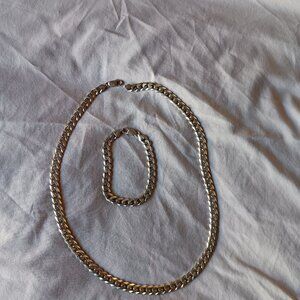 925 Italy Men's chain & bracelet
